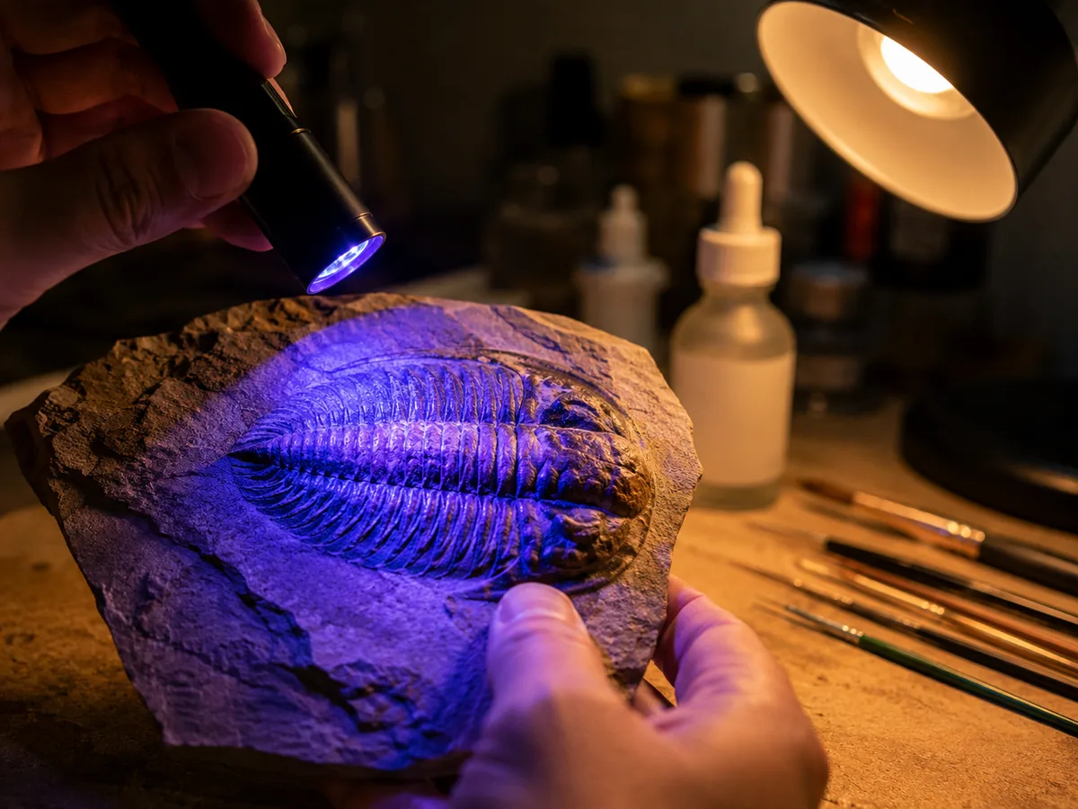 Fossil authenticity illustration